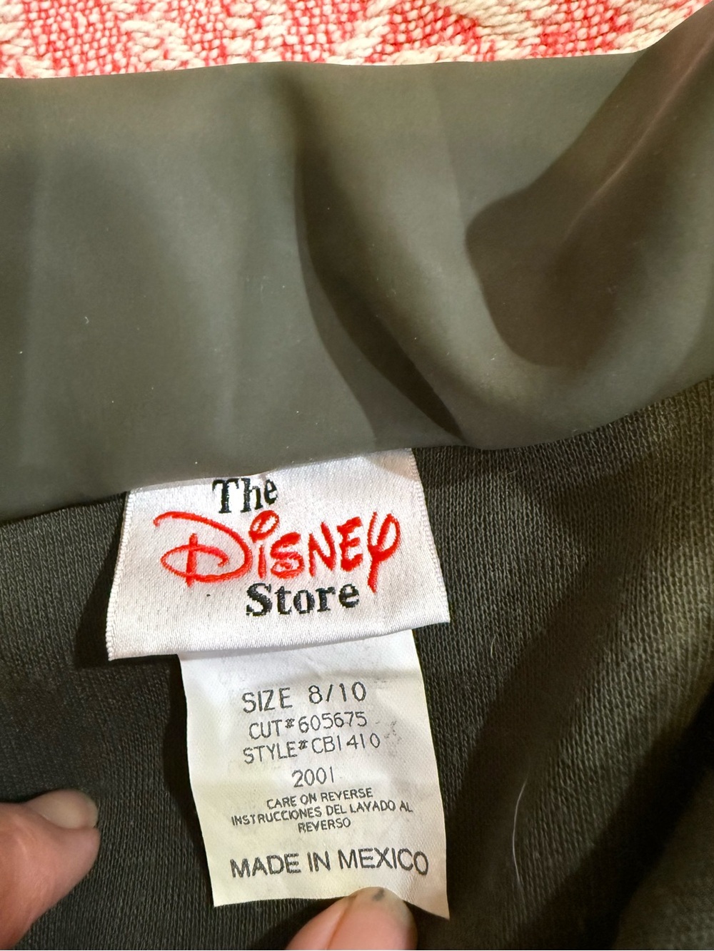 Disney vintage Peter Pan Costume size 8/10 - Picture 5 of 5